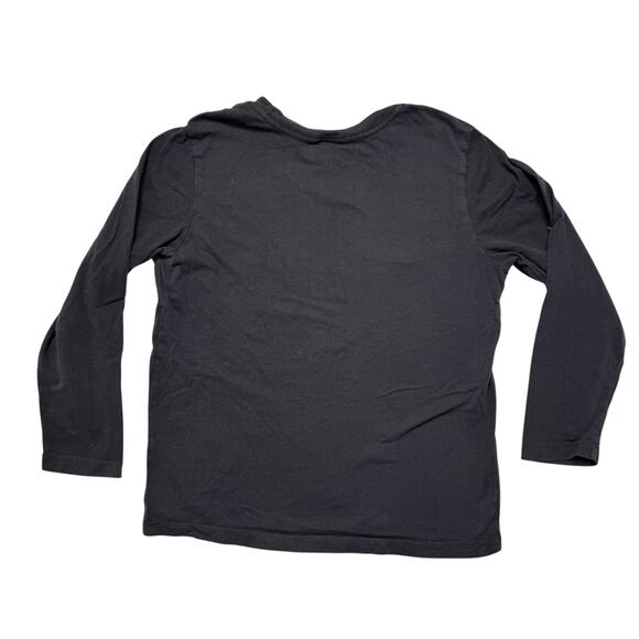 HANNA ANDERSSON Space Planets Dark Gray Long Sleeve Graphic Tee Size 8 130 Kids - Picture 2 of 4